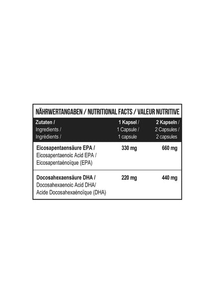 MST - Omega 3 Selected 500 Kapseln