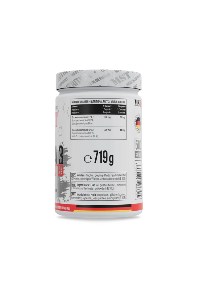 MST - Omega 3 Selected 500 Kapseln