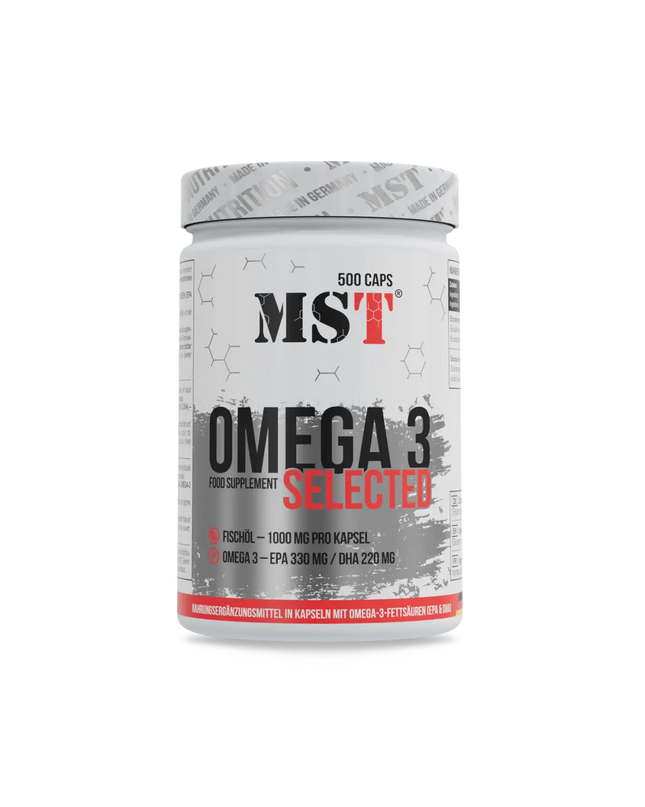 MST - Omega 3 Selected 500 Kapseln