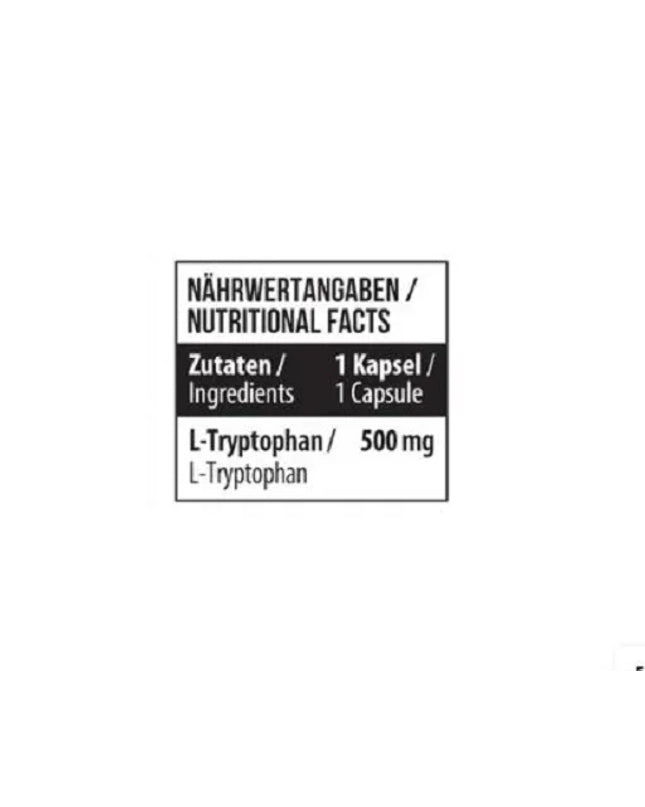 MST - Tryptophan 500mg - 60 Kapseln