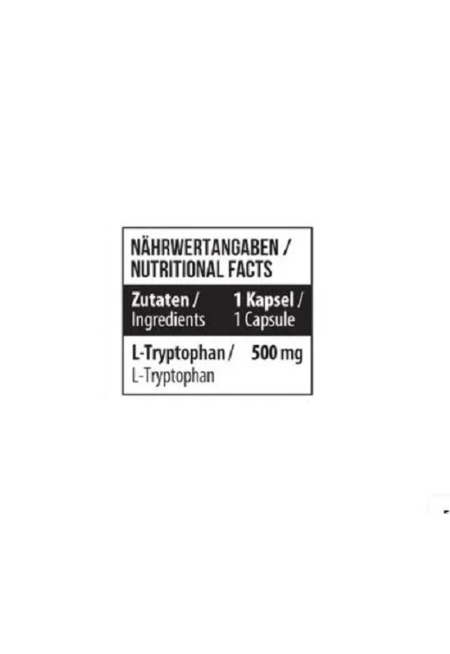 MST - Tryptophan 500mg - 60 Kapseln