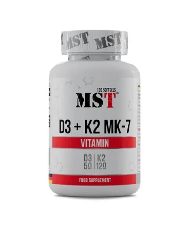 MST - Vitamin D3  K2  MK-7 120 Kapseln