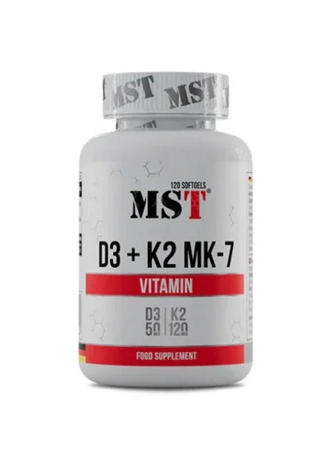 MST - Vitamin D3  K2  MK-7 120 Kapseln