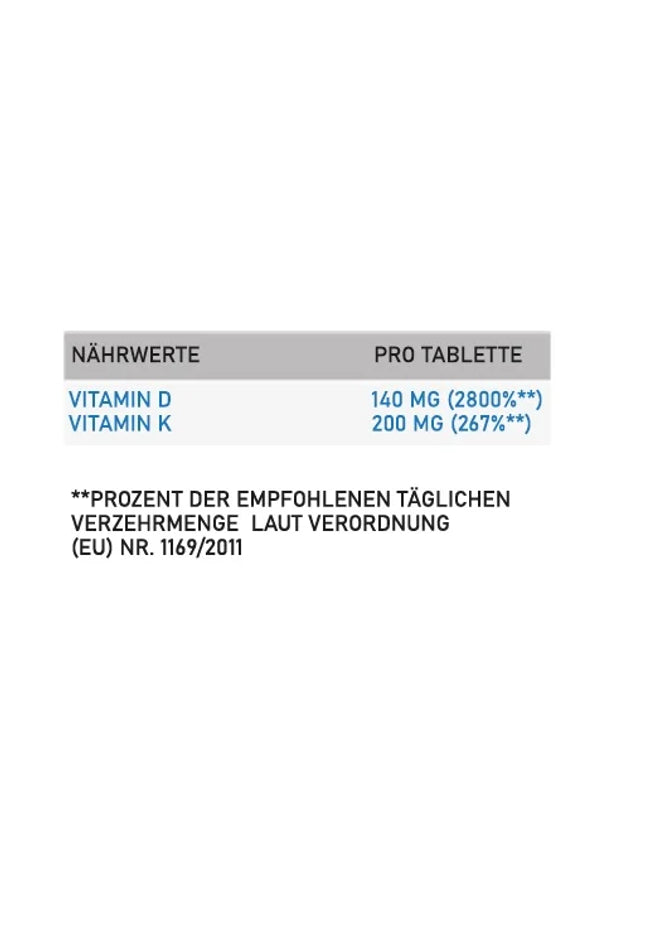 NNT Vitamin D3 5600 IU 60 Tabletten