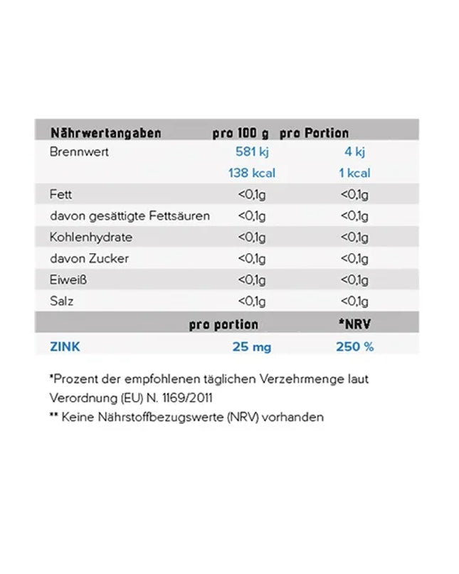 NNT Zink 50mg Bisglycinat PRO 120 Tabletten
