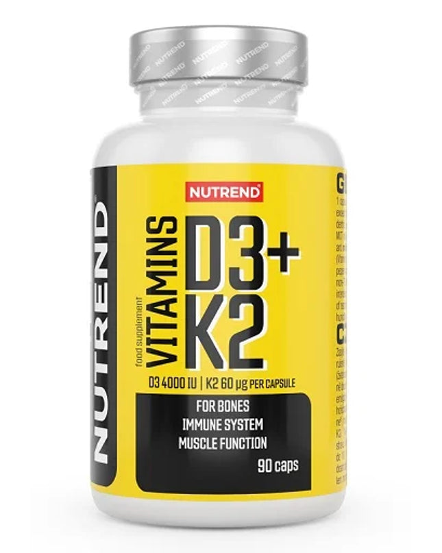 Nutrend Vitamin D3  K2 4000 IU /60 ug- 90 Caps