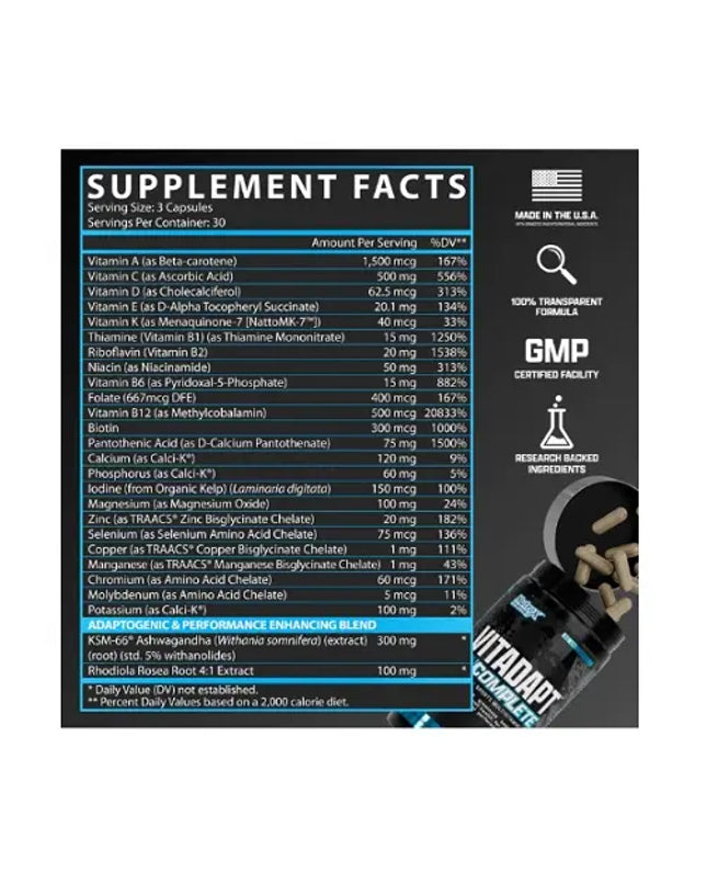 Nutrex Vitadapt Complete 90 Kapseln