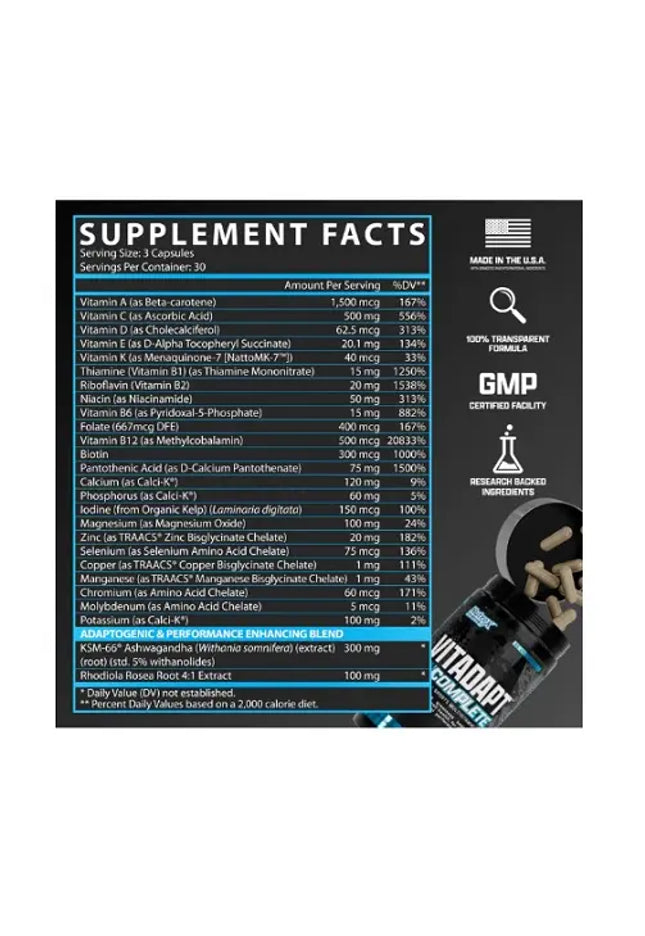 Nutrex Vitadapt Complete 90 Kapseln