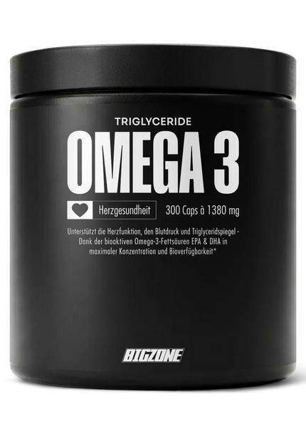 Big Zone Omega 3 Fury Triglyceride 300 Kapseln