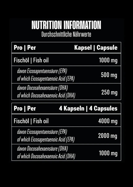 Big Zone Omega 3 Fury Triglyceride 300 Kapseln