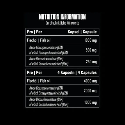 Big Zone Omega 3 Fury Triglyceride 120 Kapseln