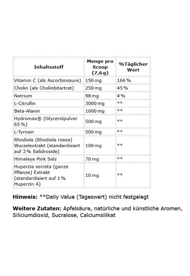 Redcon1 Total War PUMP