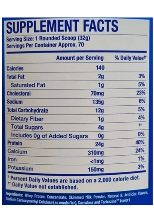 Ronnie Coleman RCSS Whey-XS 5lbs