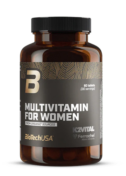 BioTech Multivitamin For Women from organic sources 60 Tabletten