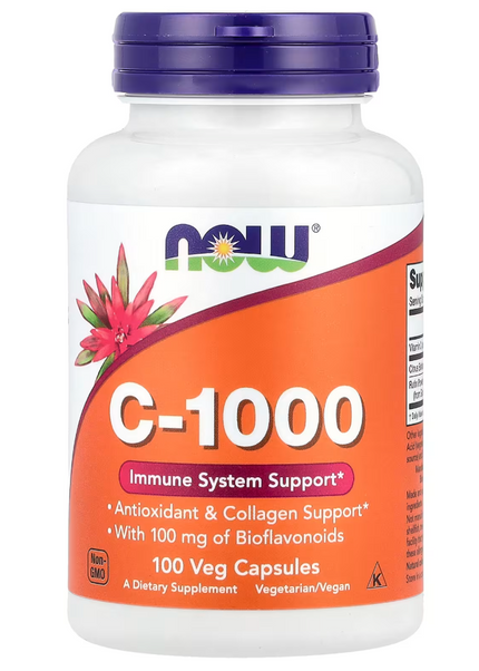 Now Foods Vitamin C-1000 30 Veg Kapseln