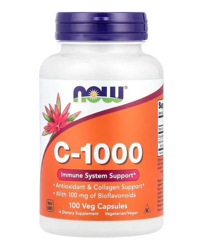 Now Foods Vitamin C-1000 30 Veg Kapseln