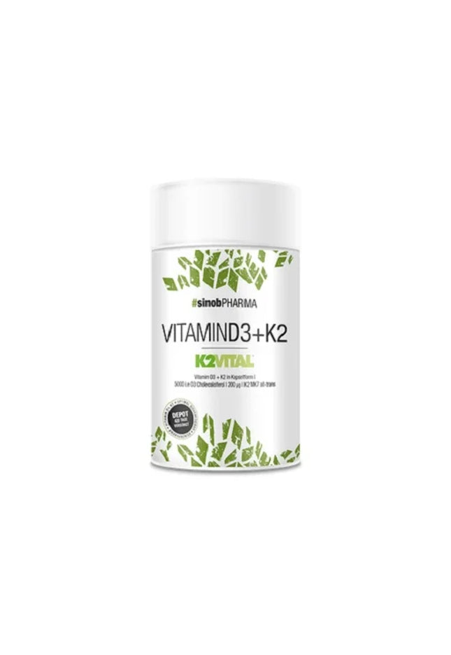 Sinob Vitamin D3  K2 60 Kapseln