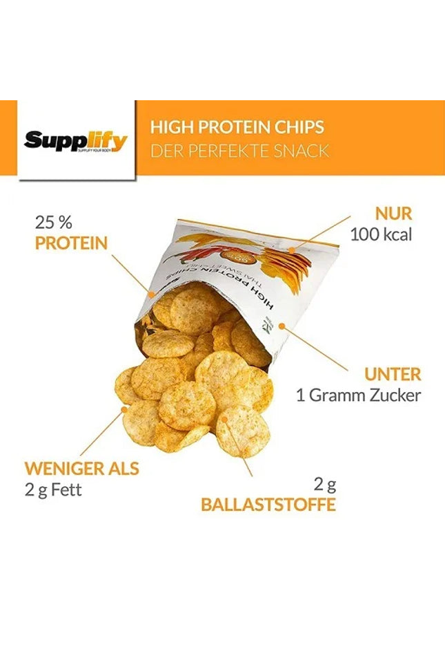 Supplify High Protein Chips 6 x 50g